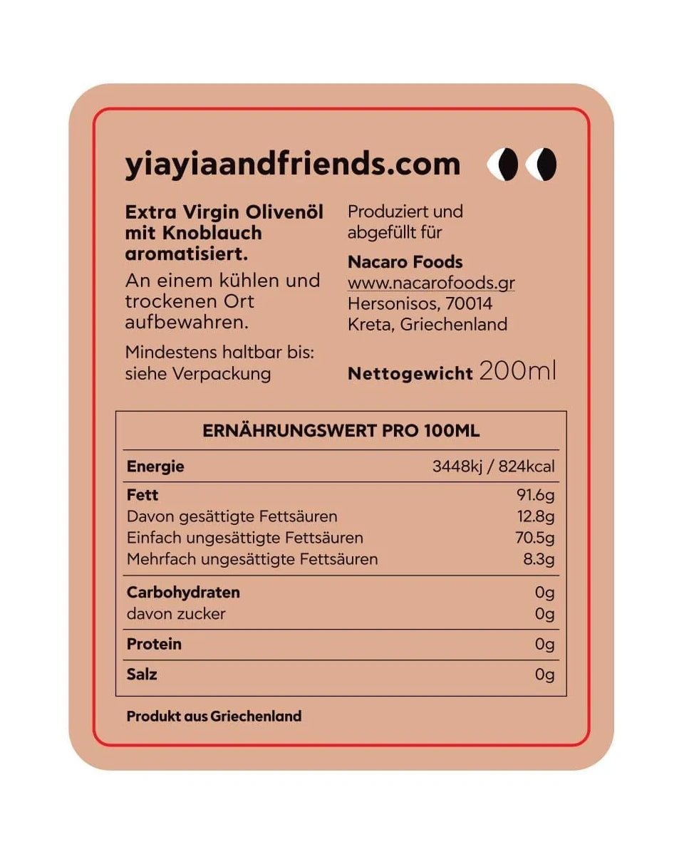 Yiayia and Friends - Olivenöl-Geschenkbox (6 × 50 ml) - ROSA ECK