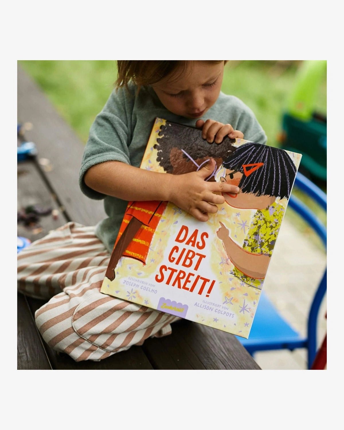Zuckersüß Verlag - DAS GIBT STREIT Kinderbuch - ROSA ECK