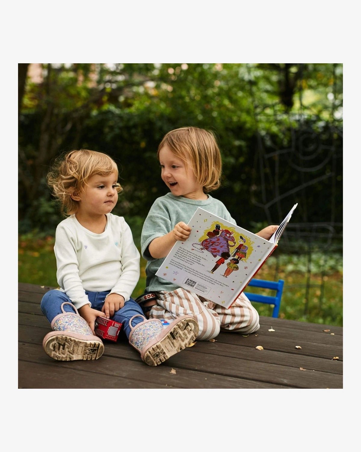 Zuckersüß Verlag - DAS GIBT STREIT Kinderbuch - ROSA ECK
