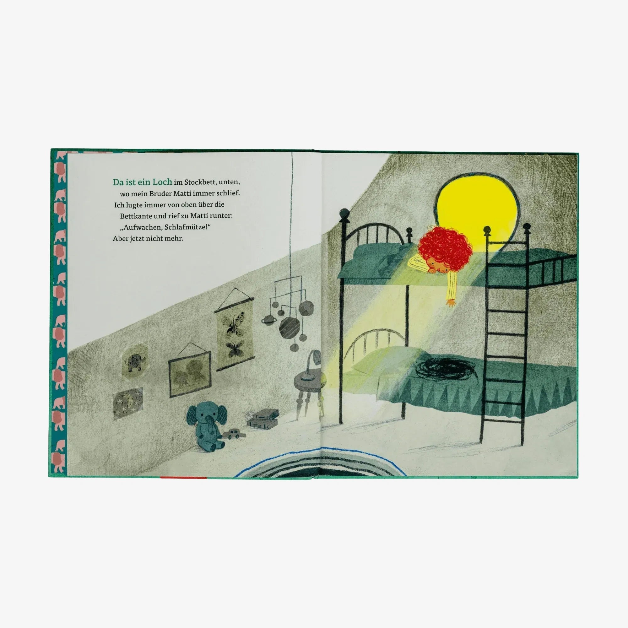 Zuckersüß Verlag - DAS LOCH Kinderbuch - ROSA ECK