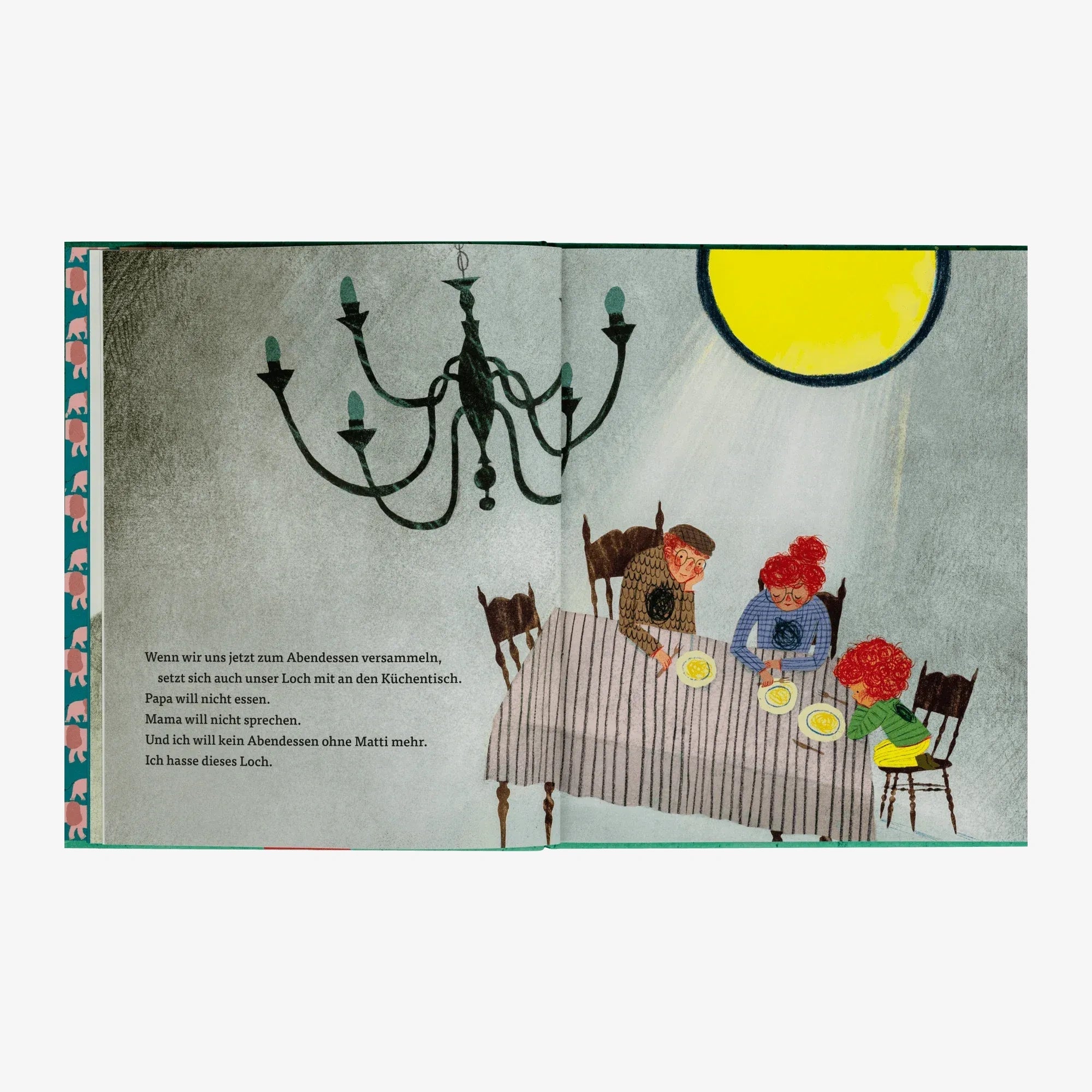 Zuckersüß Verlag - DAS LOCH Kinderbuch - ROSA ECK