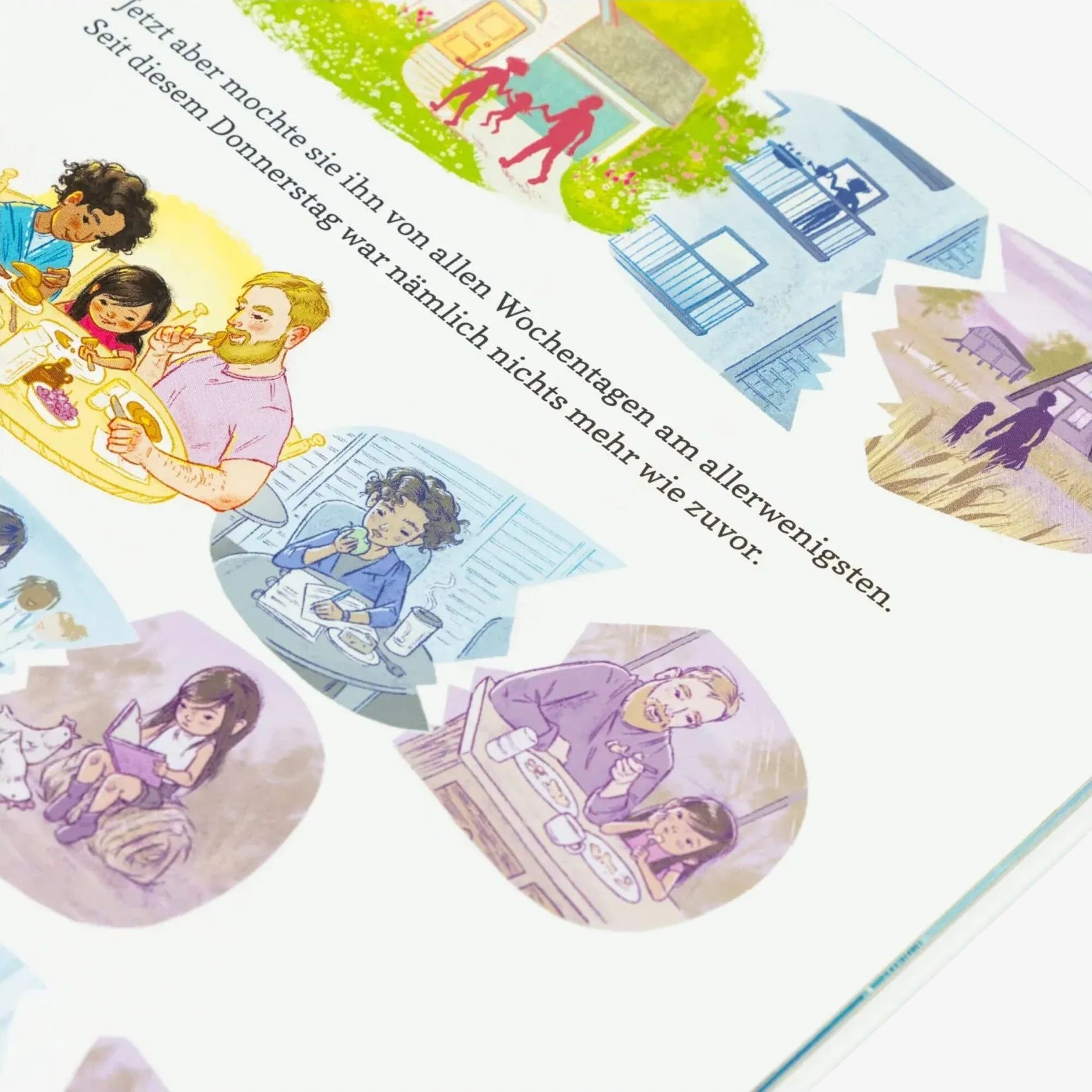 Zuckersüß Verlag - DONNERSTAG Kinderbuch - ROSA ECK