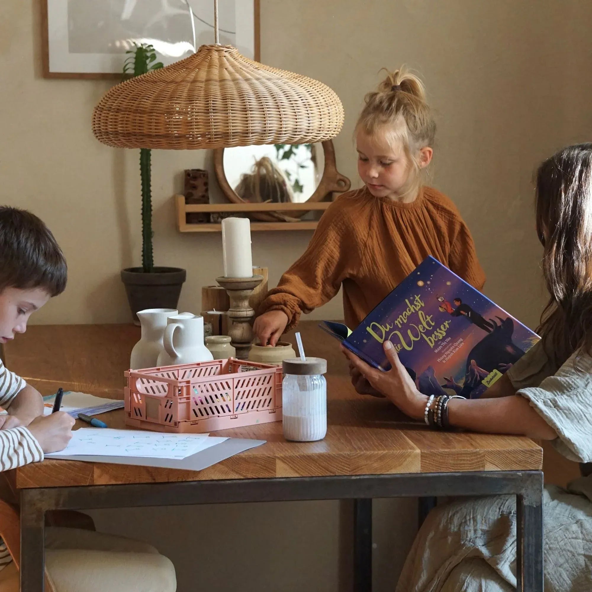 Zuckersüß Verlag - DU MACHST DIE WELT BESSER Kinderbuch - ROSA ECK