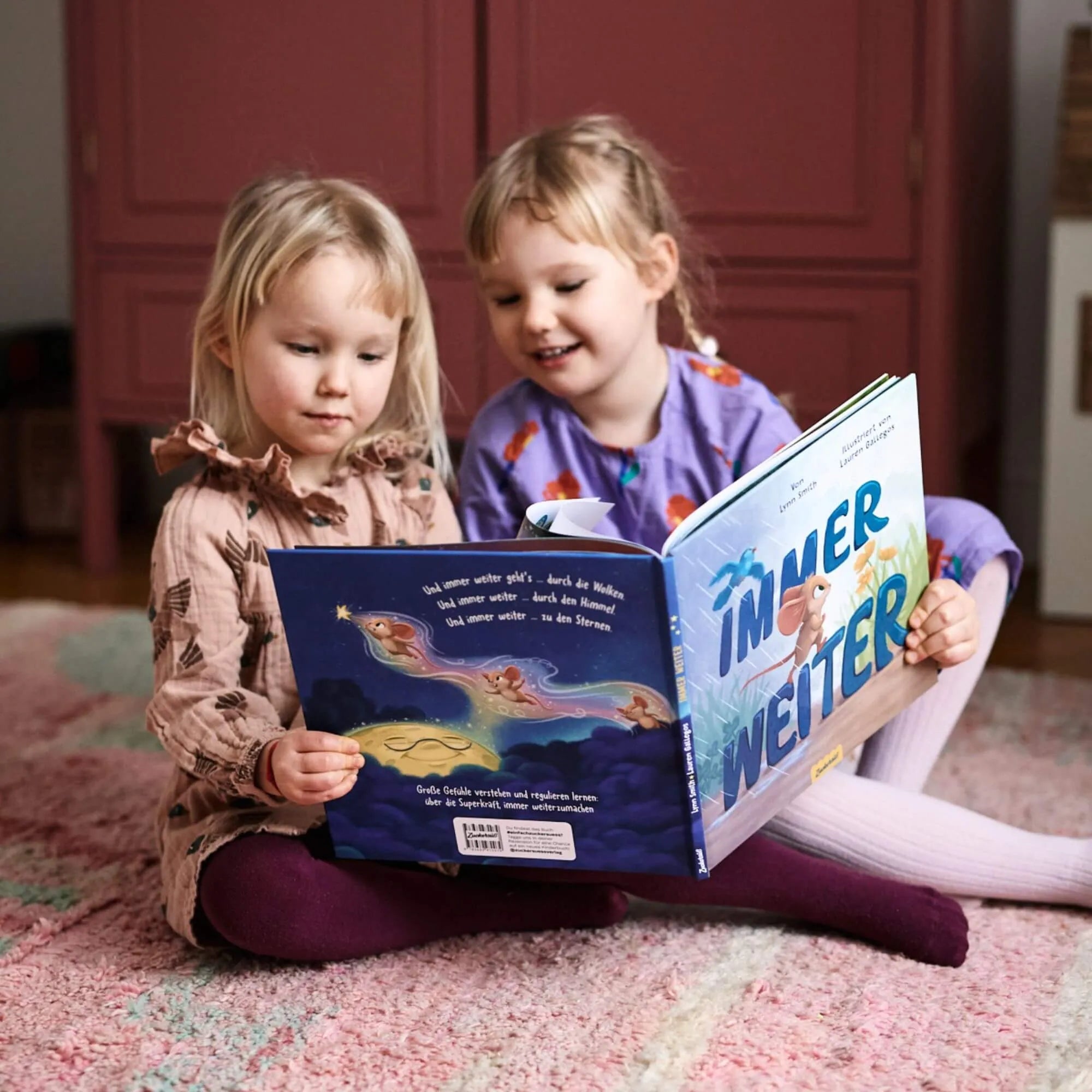 Zuckersüß Verlag - IMMER WEITER Kinderbuch - ROSA ECK